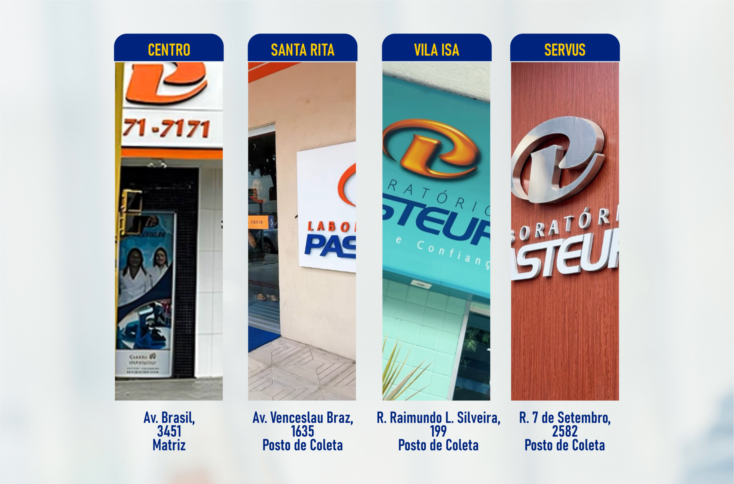 Conheças todas as nossas unidades